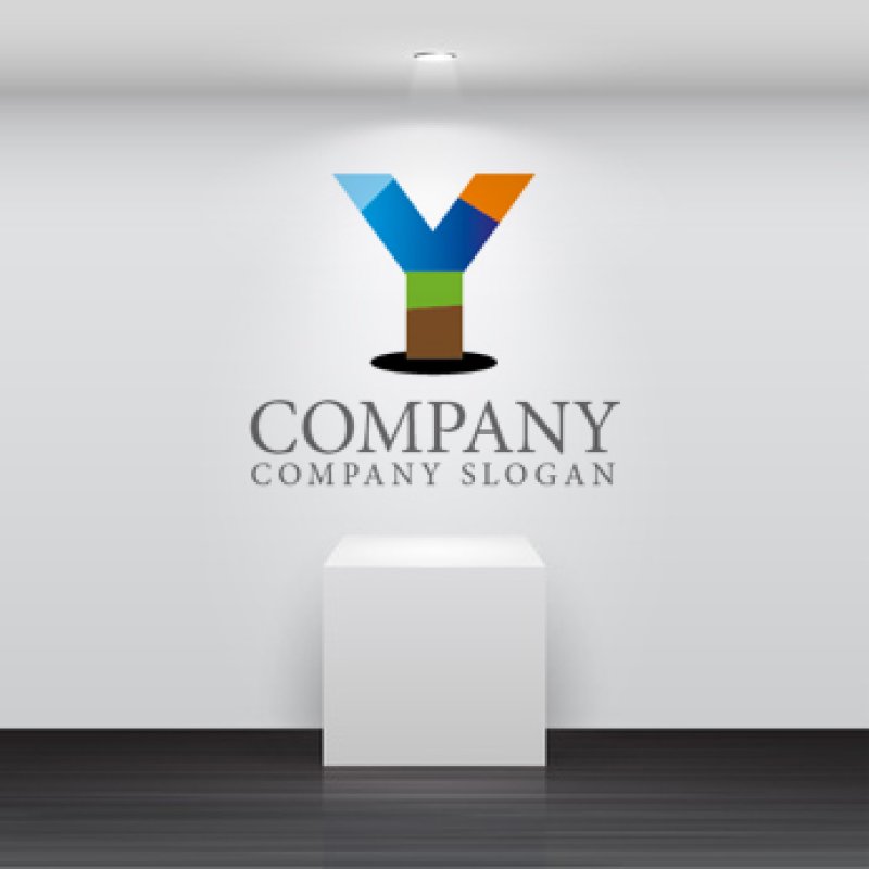 画像2: Y・色・穴・アルファベットロゴ・マークデザイン855 (2)