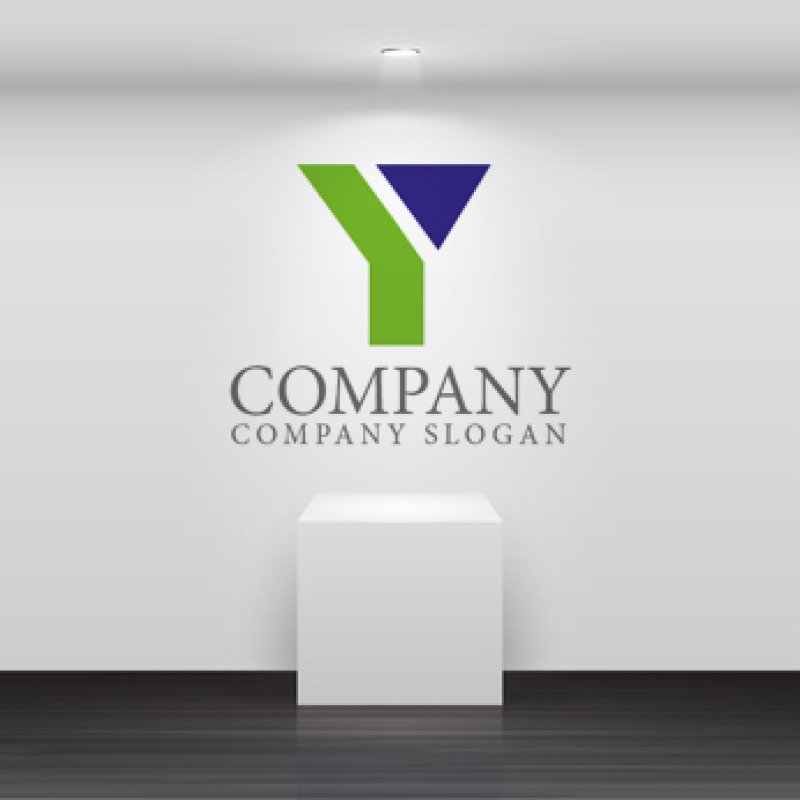 画像2: Y・三角・支え・アルファベットロゴ・マークデザイン856 (2)