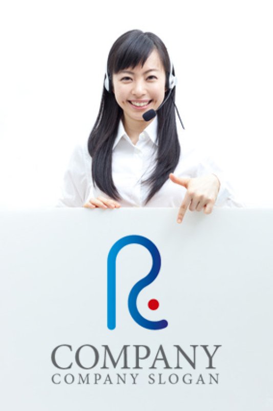 画像3: R・E・管・グラデーション・アルファベットロゴ・マークデザイン880 (3)