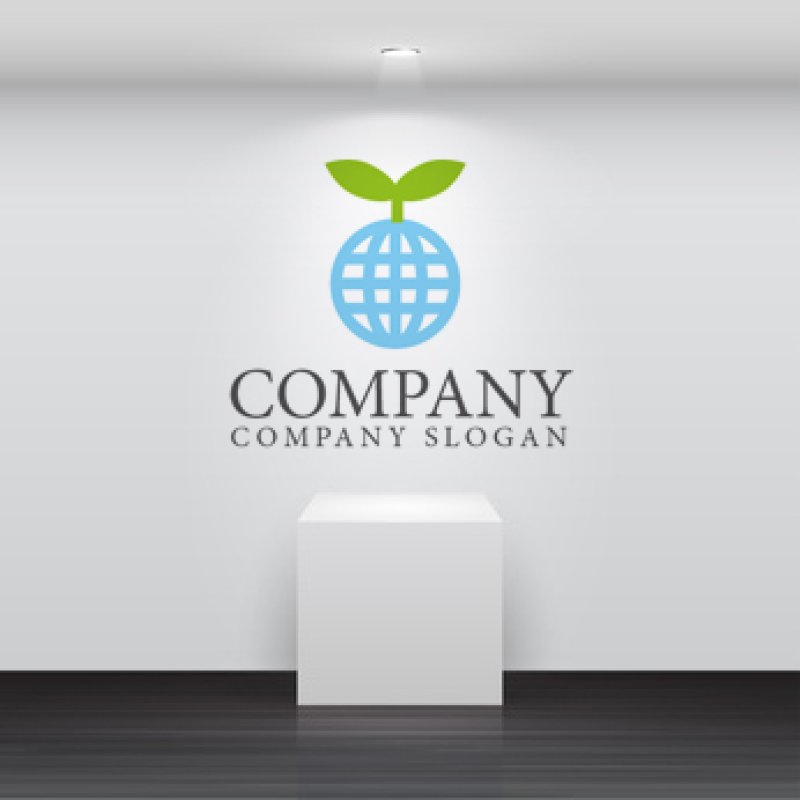 画像2: Y・地球・葉・アルファベットロゴ・マークデザイン902 (2)