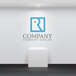 画像2: R・点・四角・アルファベットロゴ・マークデザイン959 (2)