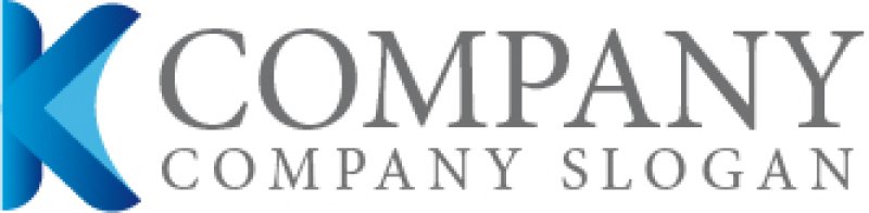 画像5: K・曲線・クチバシ・アルファベットロゴ・マークデザイン958 (5)