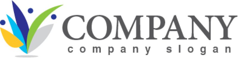 画像7: 人・集合・曲線・ロゴ・マークデザイン1394 (7)