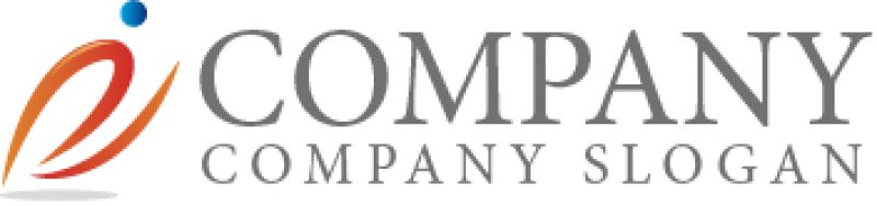 画像5: 人・R・グラデーション・ロゴ・マークデザイン644 (5)