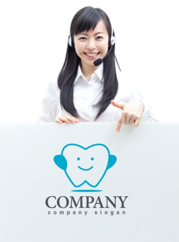 画像4: 歯・歯科・笑顔・ロゴ・マークデザイン144 (4)