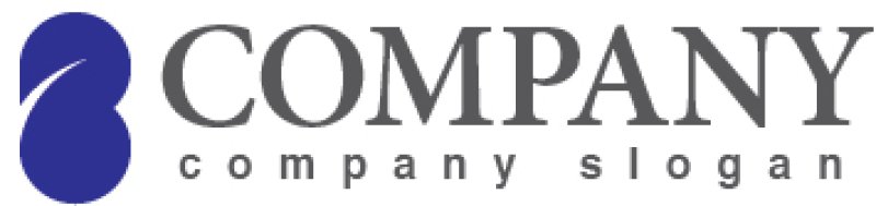 画像5: B・輪・曲線・アルファベット・ロゴ・マークデザイン3578 (5)