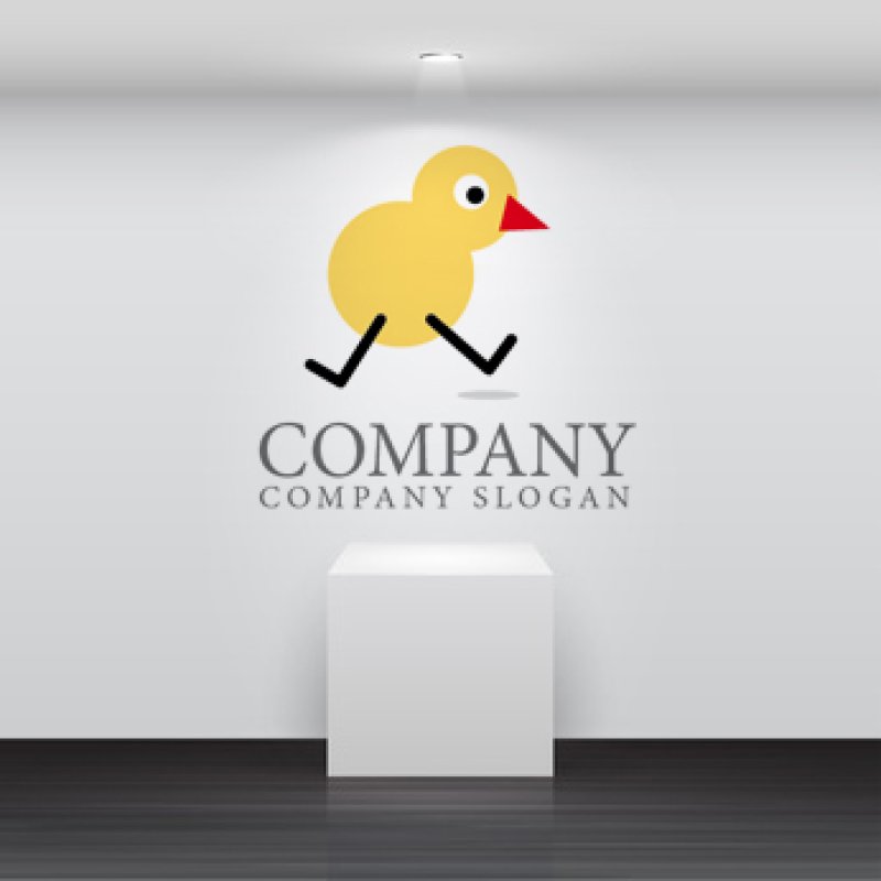 画像3: ひよこ・かわいい・ロゴ・マークデザイン004 (3)