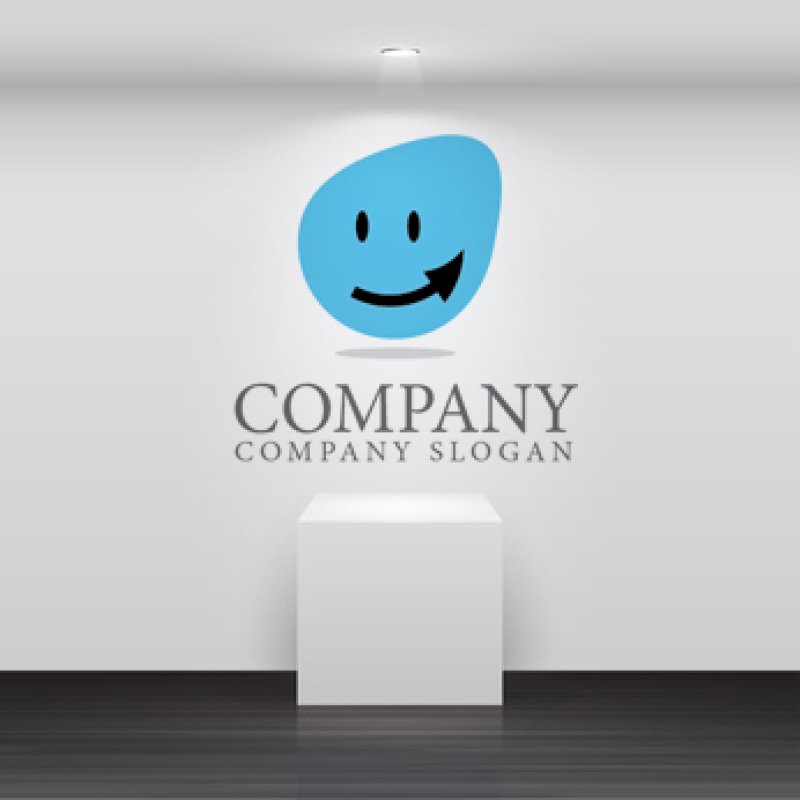 画像5: 矢印・顔・かわいい・ロゴ・マークデザイン016 (5)