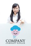 画像3: キャラ・花びら・雲・かわいい・ロゴ・マークデザイン032 (3)