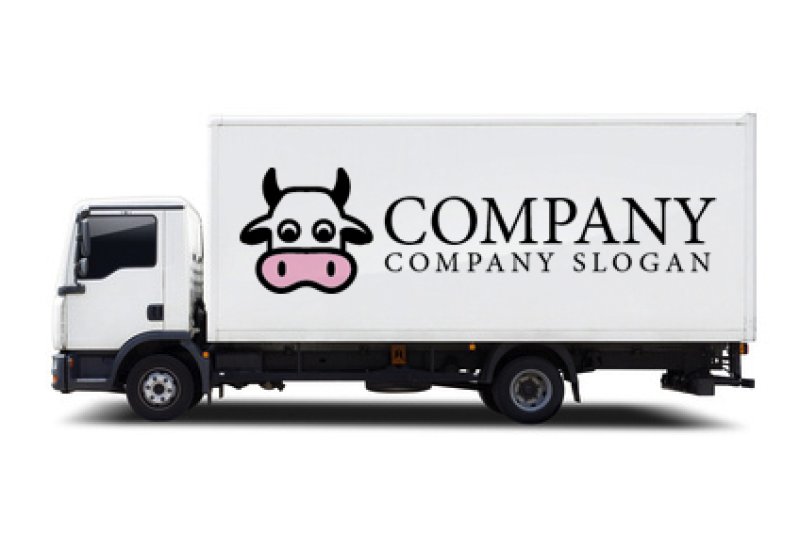 画像4: うし・キャラクター・かわいい・ロゴ・マークデザイン036 (4)