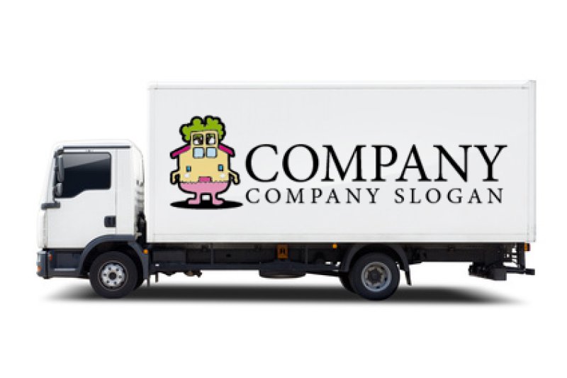 画像4: 家・顔・木・窓・笑顔・かわいい・ロゴ・マークデザイン047 (4)