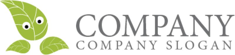 画像5: 葉・顔・キャラ・かわいい・ロゴ・マークデザイン049 (5)