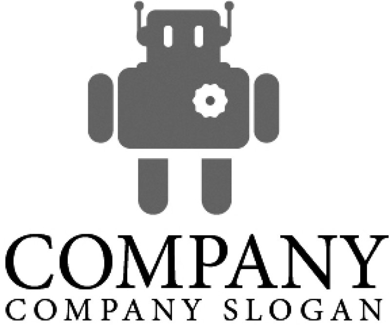 画像4: ロボット・勲章・かわいい・キャラ・ロゴ・マークデザイン059 (4)