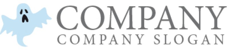 画像5: おばけ・ハロウィン・かわいい・キャラ・ロゴ・マークデザイン066 (5)