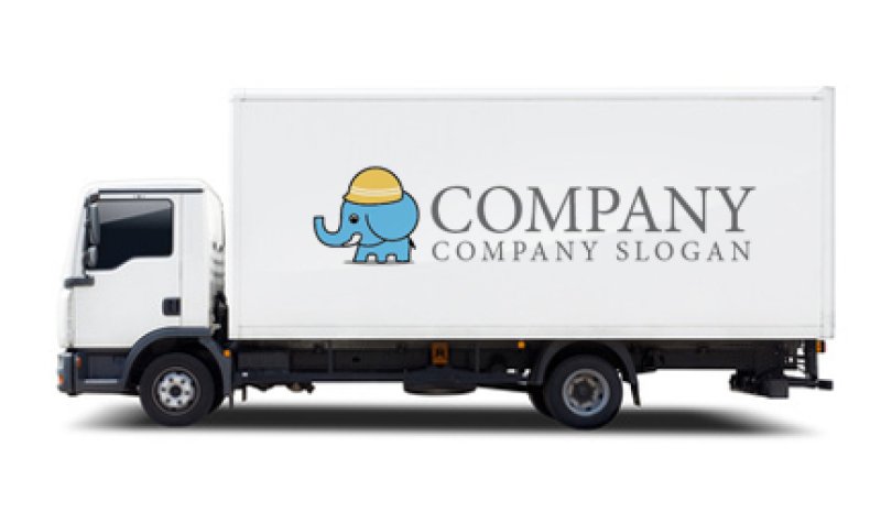 画像6: ぞう・ヘルメット・工事・かわいい・キャラ・ロゴ・マークデザイン070 (6)