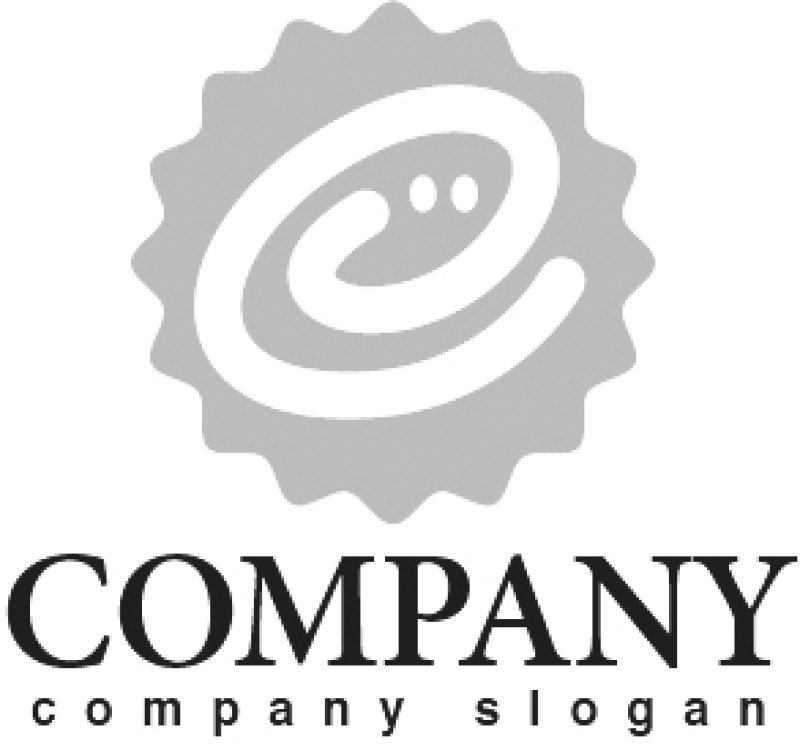 画像4: 渦・e・キャラ・かわいい・ロゴ・マークデザイン089 (4)