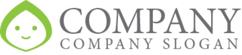 画像6: 葉・顔・かわいい・キャラ・ロゴ・マークデザイン093 (6)