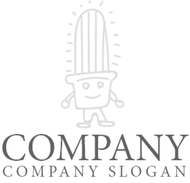 画像6: サボテン・顔・かわいい・キャラ・ロゴ・マークデザイン105 (6)