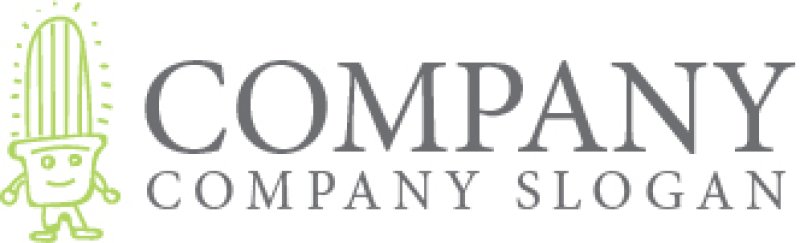 画像7: サボテン・顔・かわいい・キャラ・ロゴ・マークデザイン105 (7)