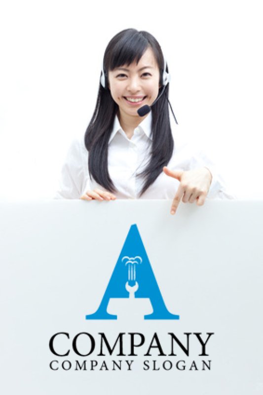 画像3: A・スパナ・蒸気・ロゴ・マークデザイン055 (3)