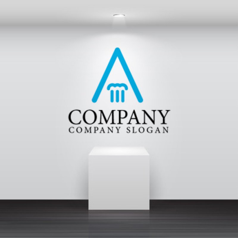 画像2: A・屋根・蒸気・家ロゴ・マークデザイン056 (2)