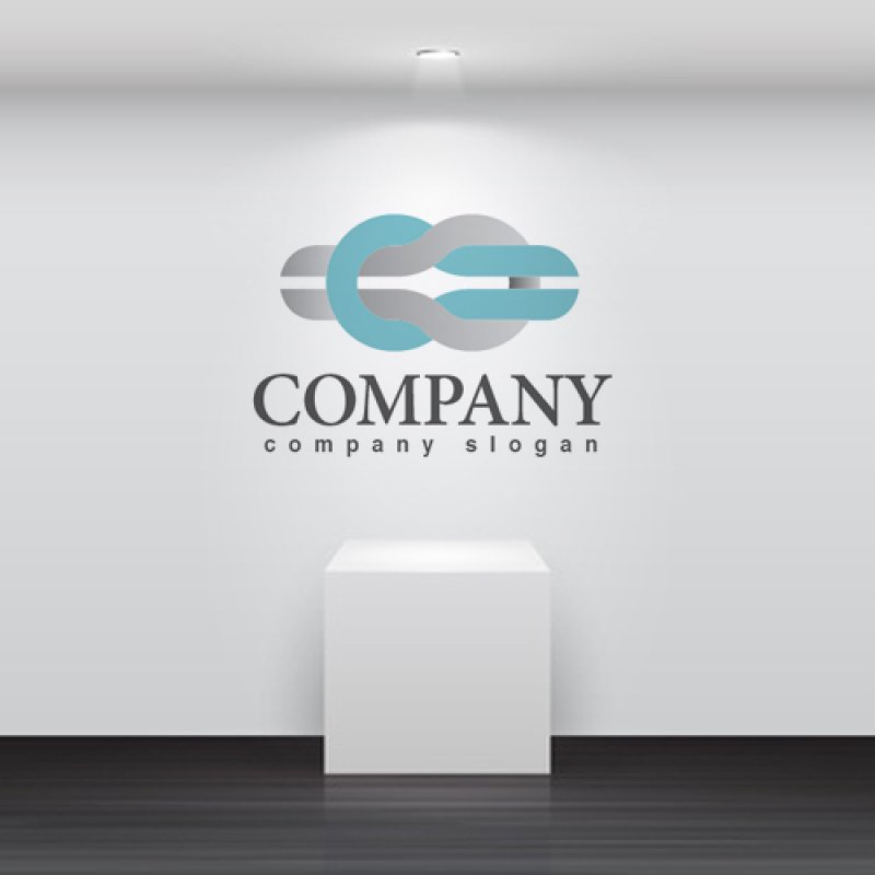 画像2: 連結・結び・鎖・ロゴ・マークデザイン069 (2)