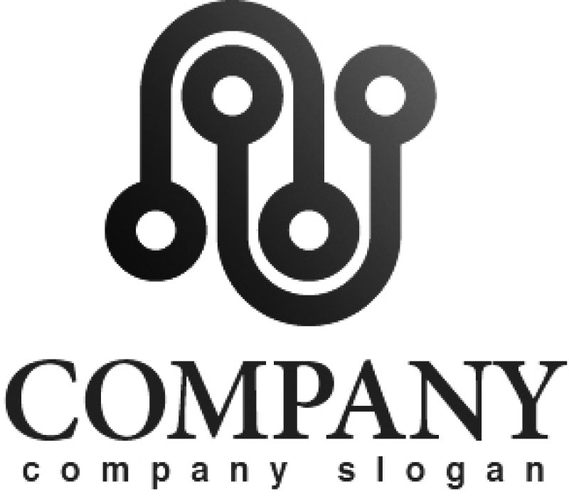 画像4: 回線・N・ネットワーク・ロゴ・マークデザイン073 (4)