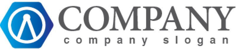 画像5: 六角形・コンパス・ナット・ロゴ・マークデザイン074 (5)