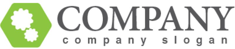 画像5: 六角形・歯車・ロゴ・マークデザイン075 (5)