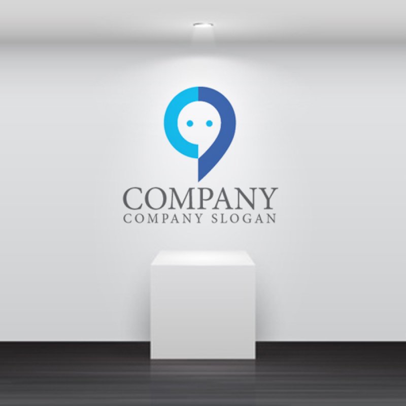 画像4: 顔・吹き出し・アルファベット・ロゴ・マークデザイン1086 (4)