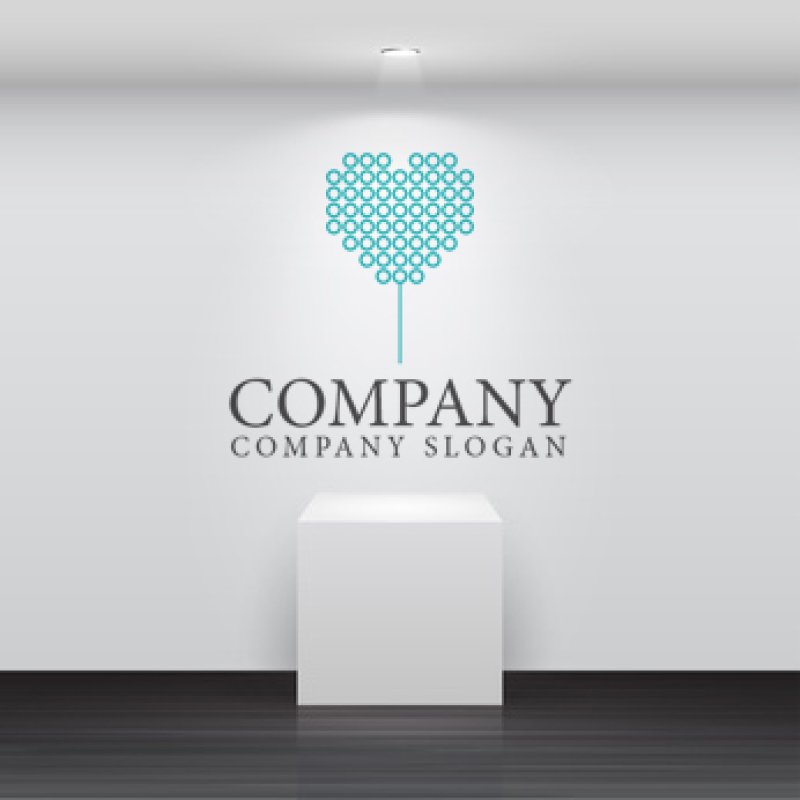 画像5: ハート・集まり・風船ロゴ・マークデザイン151 (5)