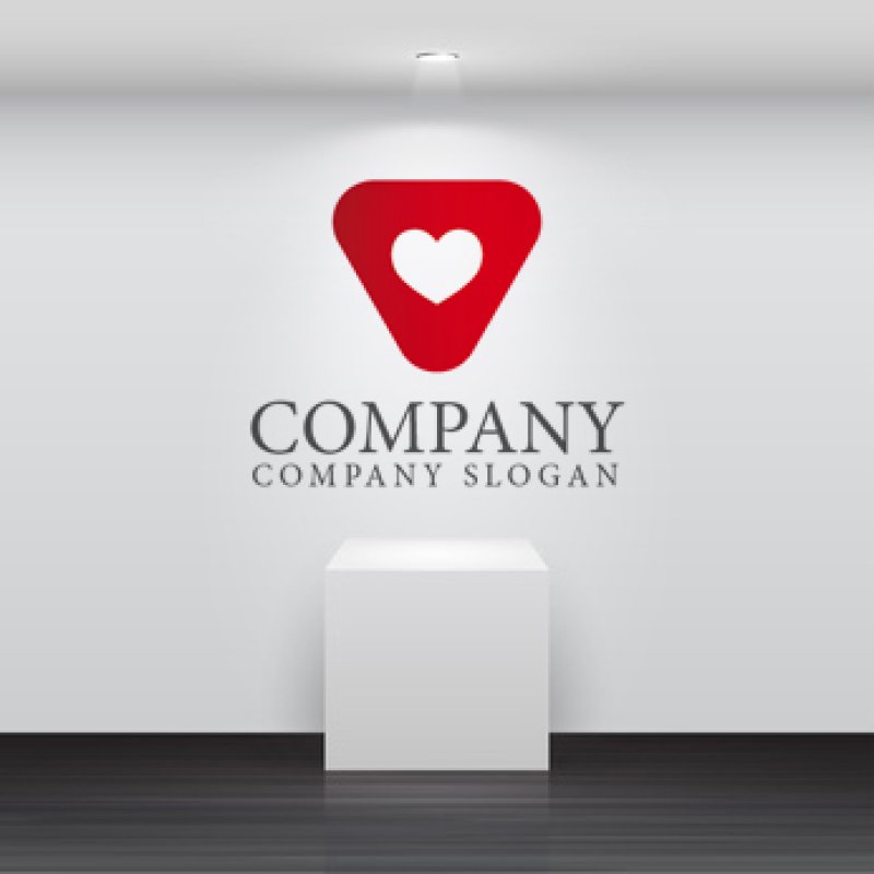 画像2: ハート・バランスロゴ・マークデザイン111 (2)