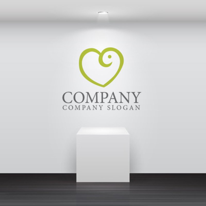 画像2: ハート・顔・目・ロゴ・マークデザイン183 (2)