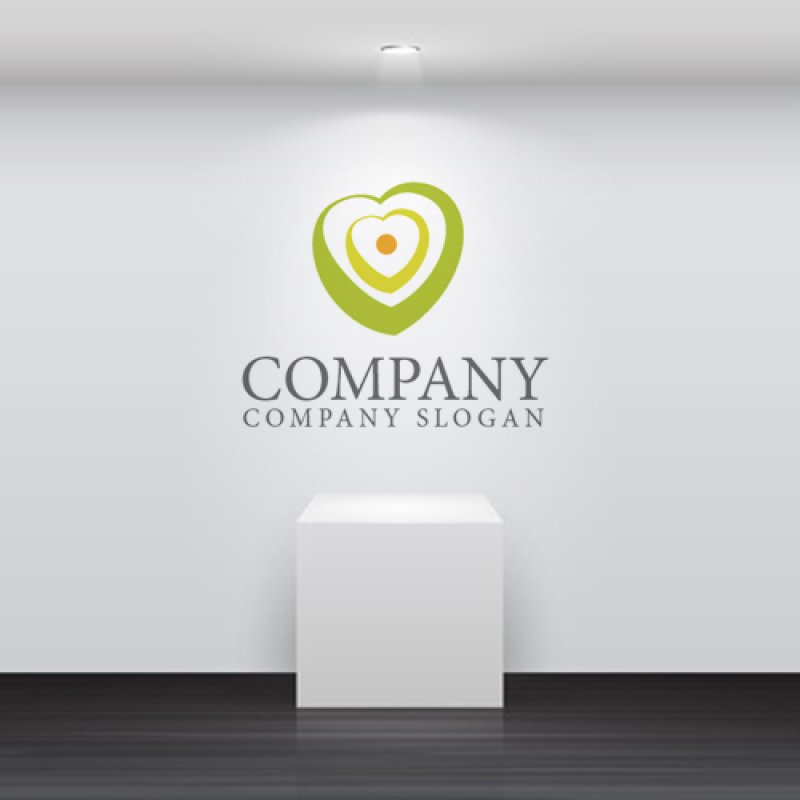 画像2: ハート・重なり・人・ロゴ・マークデザイン193 (2)