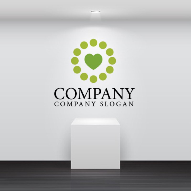 画像2: ハート・輪・時計・ロゴ・マークデザイン207 (2)