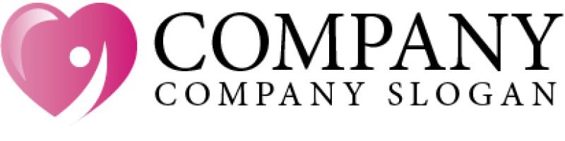 画像5: ハート・人・上昇・ロゴ・マークデザイン208 (5)