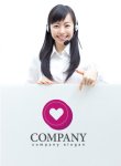 画像3: ハート・薬・輪・コイン・ロゴ・マークデザイン215 (3)