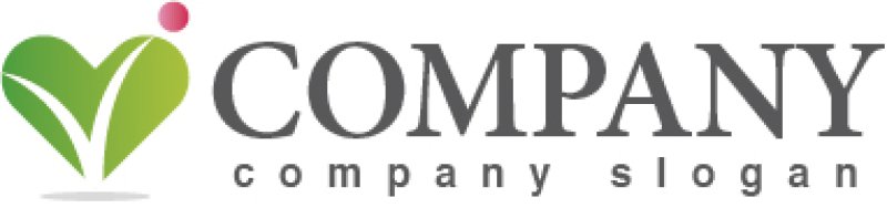 画像5: ハート・ 草・曲線・人・上昇・ロゴ・マークデザイン248 (5)