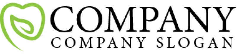 画像5: ハート・葉・曲線・ロゴ・マークデザイン272 (5)