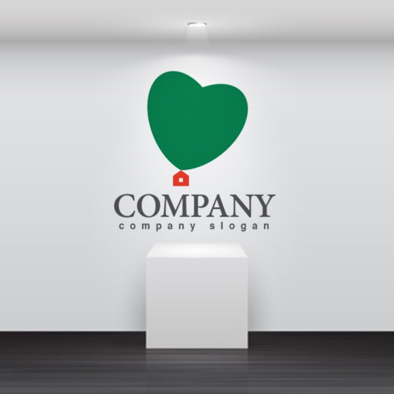 画像2: ハート・ 家・夢・ロゴ・マークデザイン2742 (2)