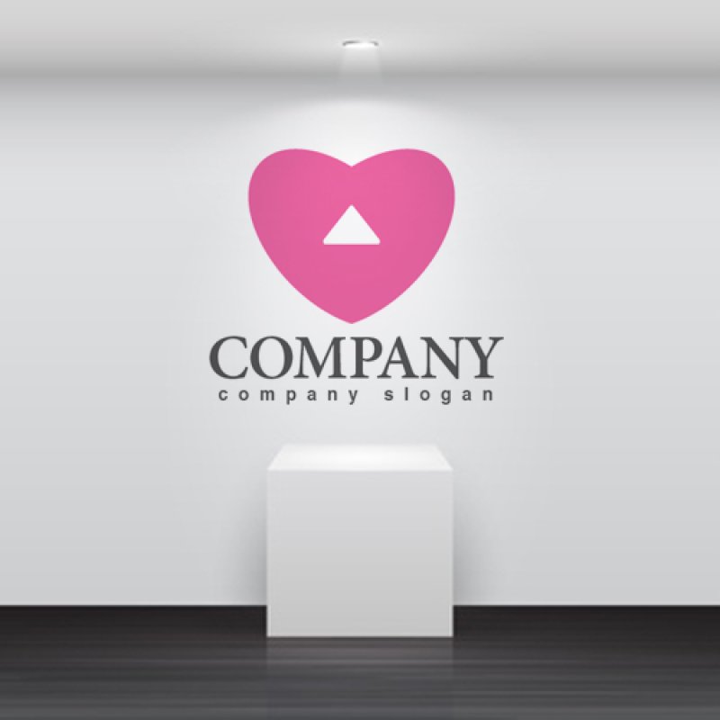 画像2: ハート・矢印・上昇・ロゴ・マークデザイン2760 (2)