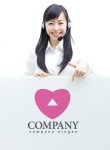 画像3: ハート・矢印・上昇・ロゴ・マークデザイン2760 (3)