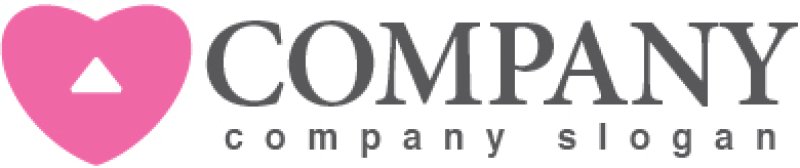 画像5: ハート・矢印・上昇・ロゴ・マークデザイン2760 (5)
