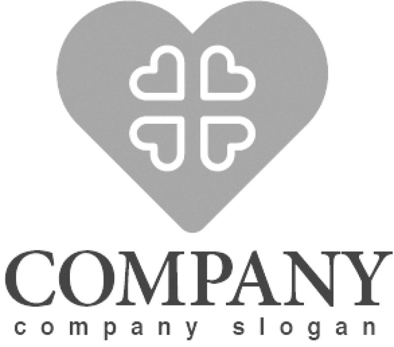 画像4: ハート・窓・四葉・ロゴ・マークデザイン2772 (4)