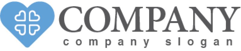 画像5: ハート・窓・四葉・ロゴ・マークデザイン2772 (5)