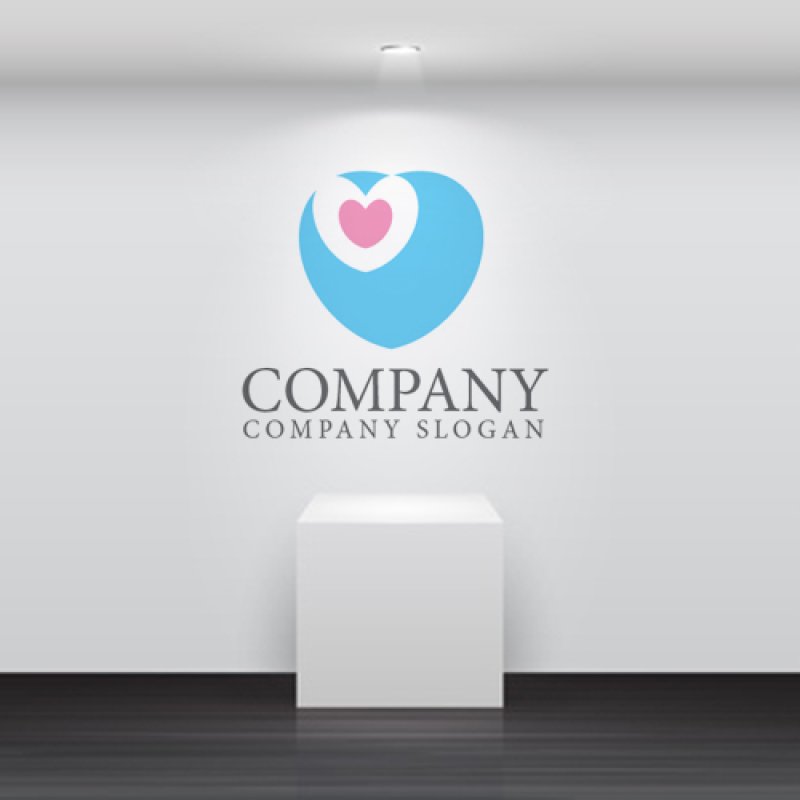 画像3: ハート・拡大・ロゴ・マークデザイン2781 (3)