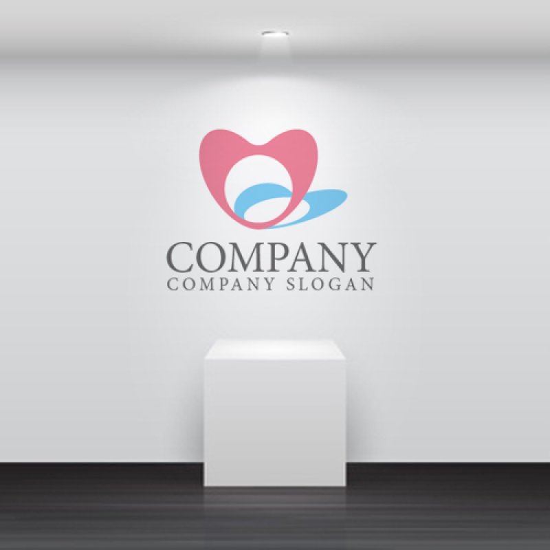 画像4: ハート・M・影・ロゴ・マークデザイン2788 (4)