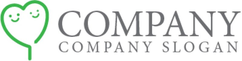 画像6: ハート・双子・風船・ロゴ・マークデザイン2793 (6)