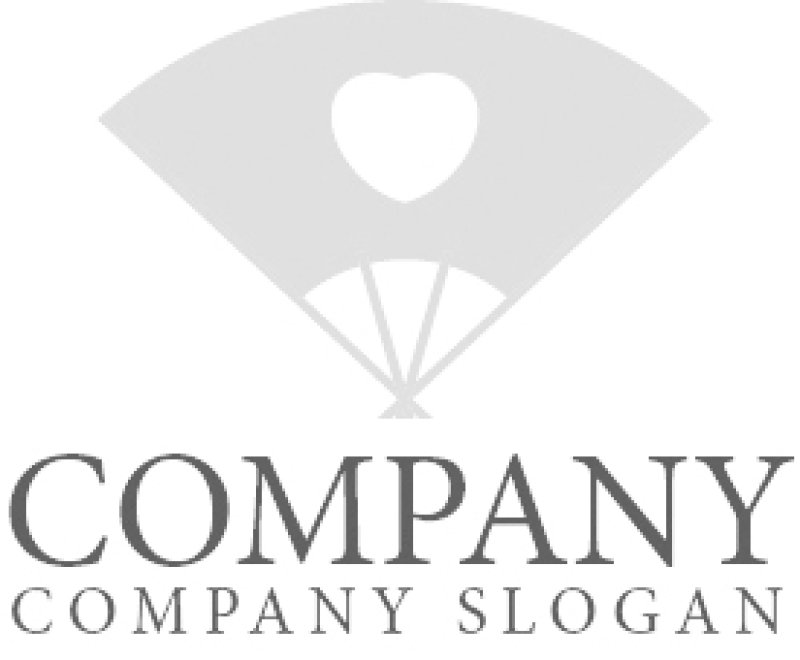 画像6: 扇・ハート・ロゴ・マークデザイン2795 (6)