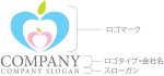 画像10: ハート・葉・拡大・ロゴ・マークデザイン2799 (10)
